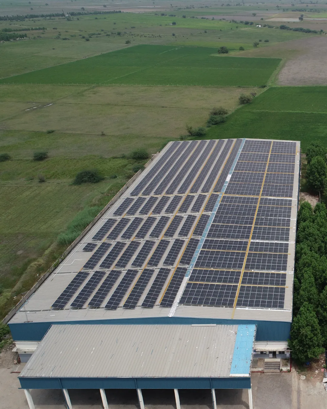 rooftop solar system installation